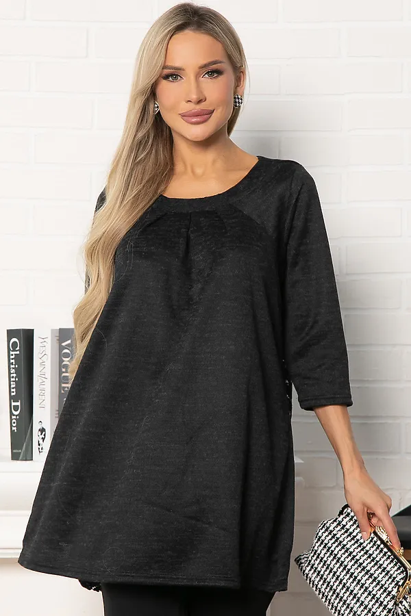 Туника Небесная мечта LADY TAIGA, черная - фото 2