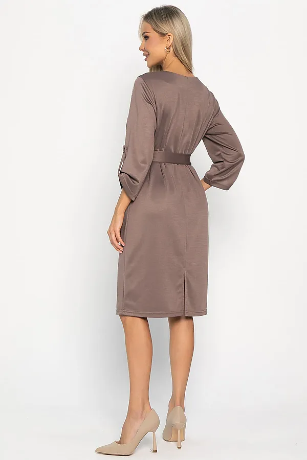 Платье Лайма LADY TAIGA, кофе - фото 2