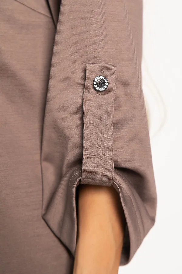 Платье Лайма LADY TAIGA, кофе - фото 2