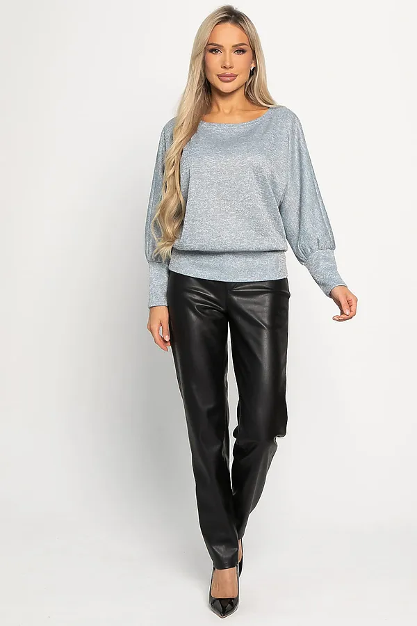 Блуза Гостья из будущего НЬЮ LADY TAIGA, голубая - фото 2