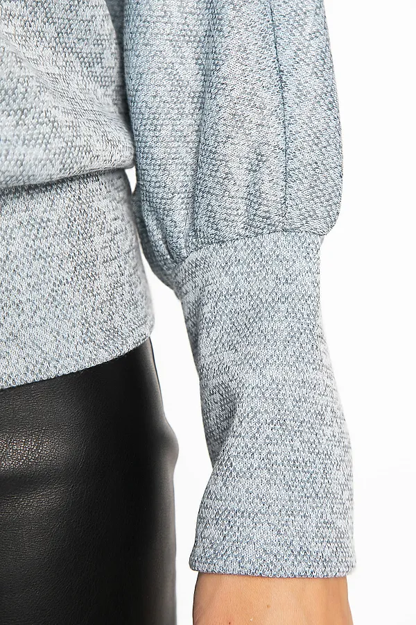 Блуза Гостья из будущего НЬЮ LADY TAIGA, голубая - фото 2