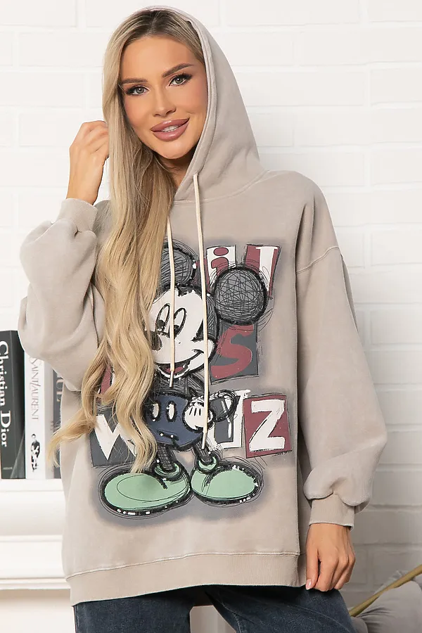 Толстовка с капюшоном Урбан LADY TAIGA, бежевая - фото 2