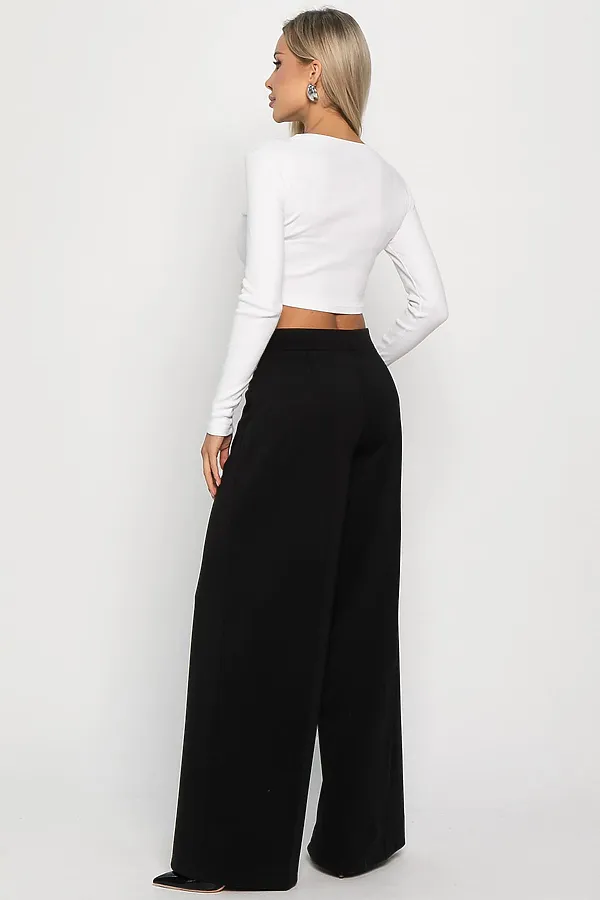 Брюки трикотажные Лаос LADY TAIGA, черные - фото 2