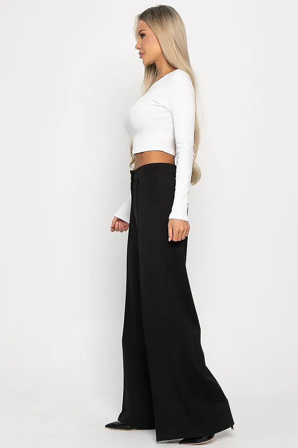 Брюки трикотажные Лаос LADY TAIGA, черные - фото 2