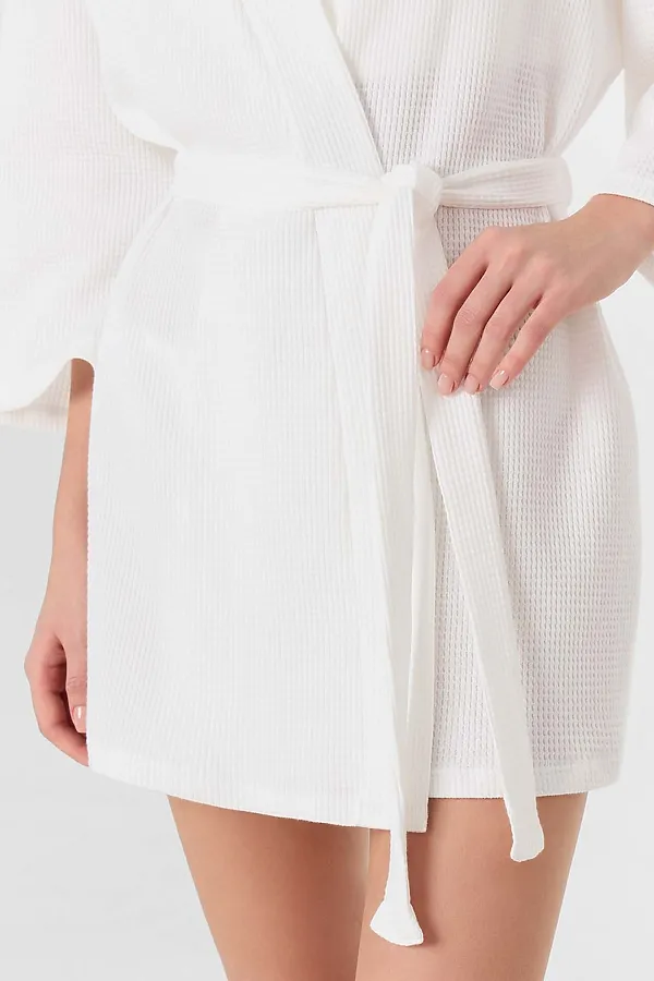 Халат женский MARK FORMELLE, белый - фото 2