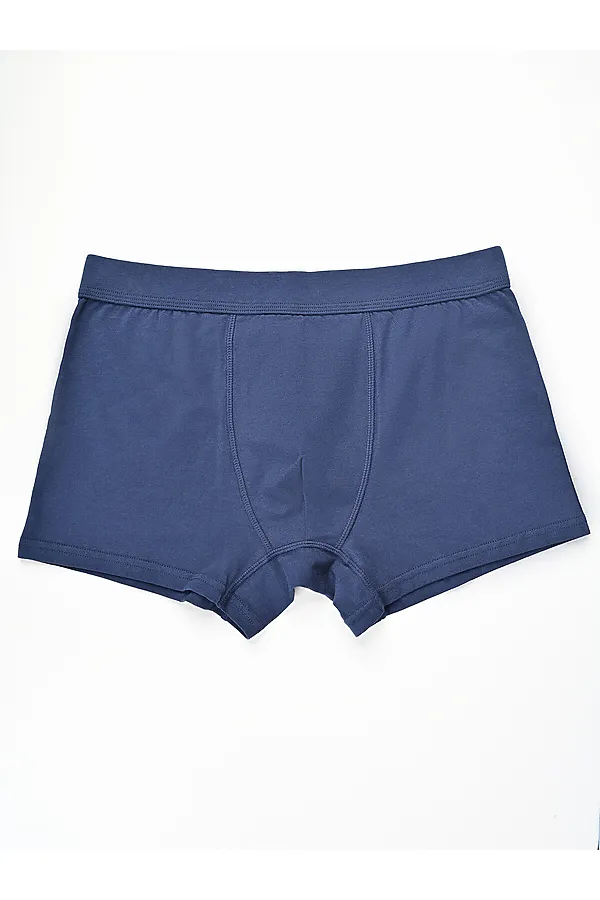 Набор мужских трусов-боксеров INDEFINI, синий - фото 2