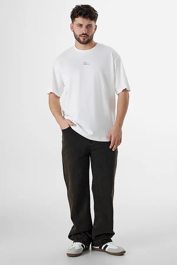 Футболка мужская MARK FORMELLE, белый +печать5 - фото 2