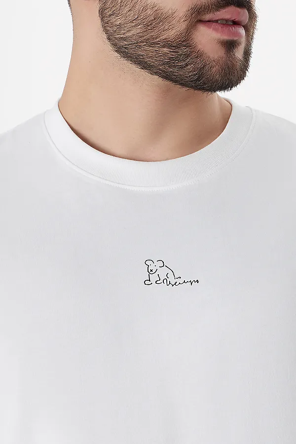 Футболка мужская MARK FORMELLE, белый +печать5 - фото 2