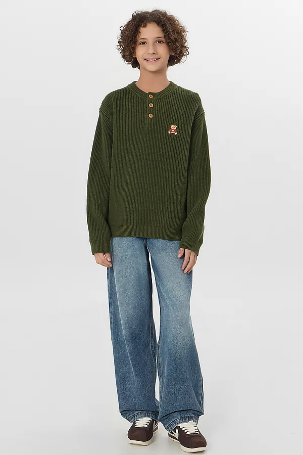 Джемпер для мальчиков MARK FORMELLE, оливин - фото 2