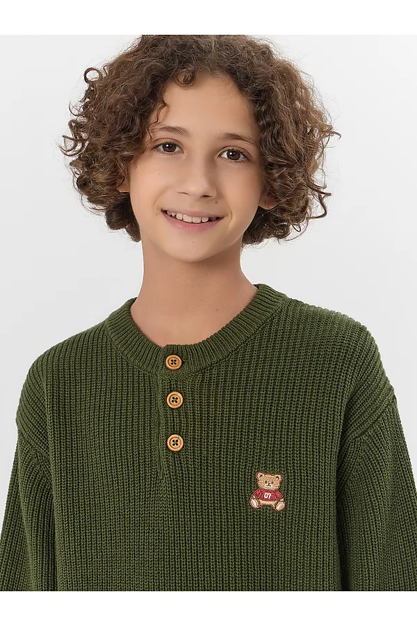 Джемпер для мальчиков MARK FORMELLE, оливин - фото 2