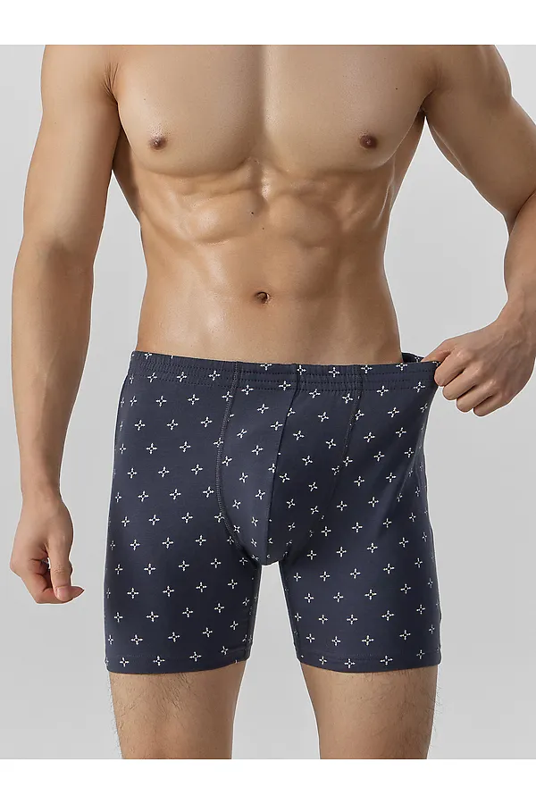 Трусы мужские MARK FORMELLE, треугольники на т.сером - фото 2