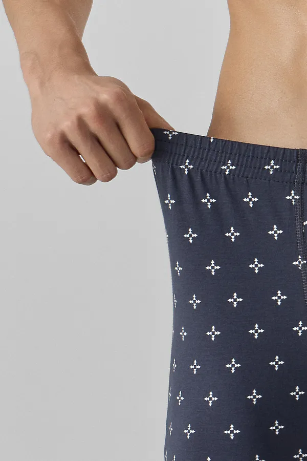 Трусы мужские MARK FORMELLE, треугольники на т.сером - фото 2