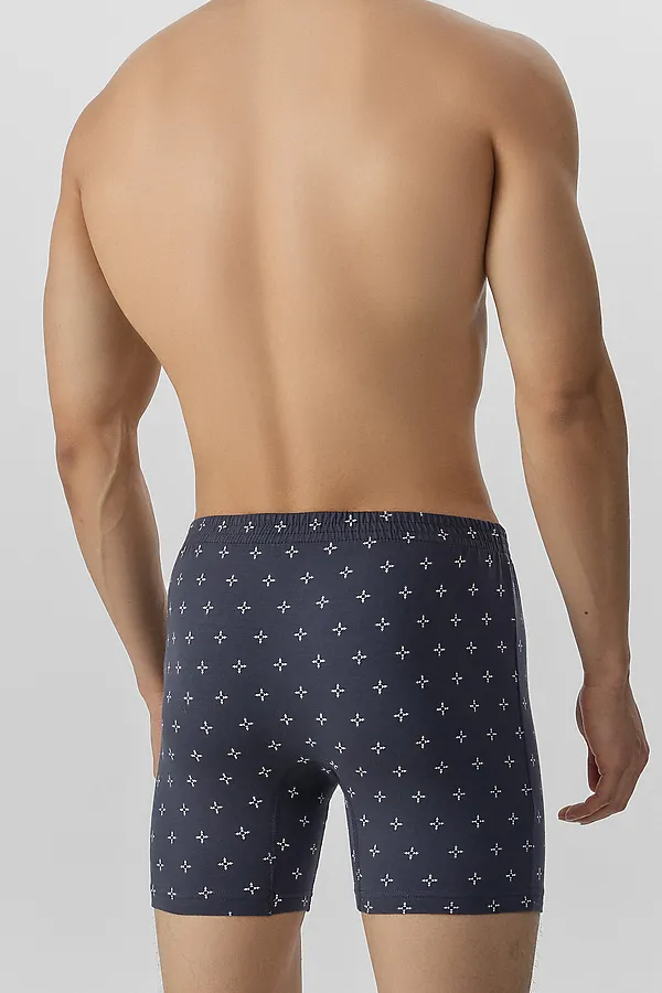 Трусы мужские MARK FORMELLE, треугольники на т.сером - фото 2