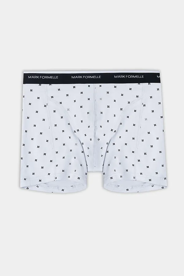 Трусы мужские MARK FORMELLE, квадраты на св.сером - фото 2