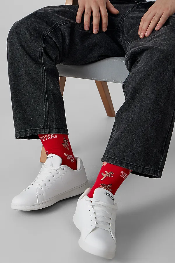 Носки мужские MARK FORMELLE, я.красный - фото 2