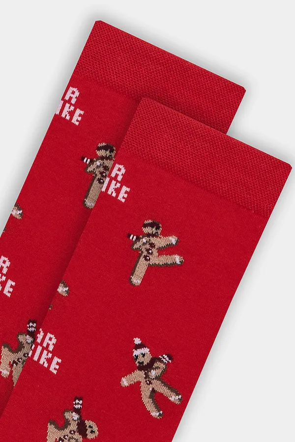 Носки мужские MARK FORMELLE, я.красный - фото 2