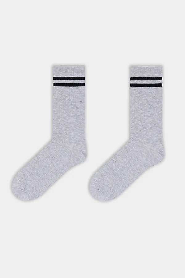 Носки мужские MARK FORMELLE, св.серый меланж - фото 2