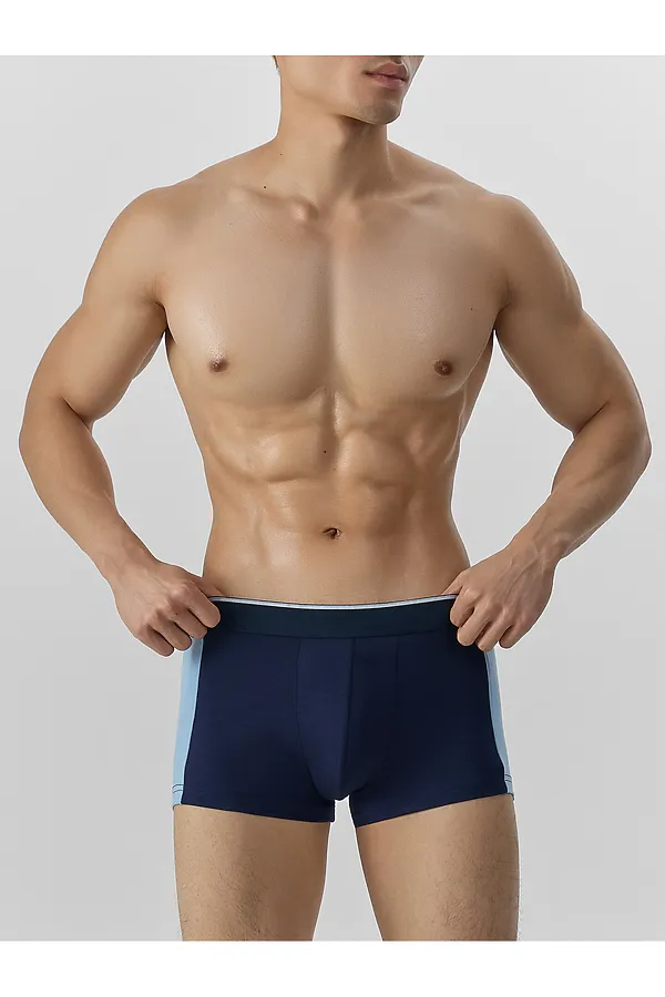 Трусы мужские MARK FORMELLE, глубокий синий +пыльно -голубой2 - фото 2