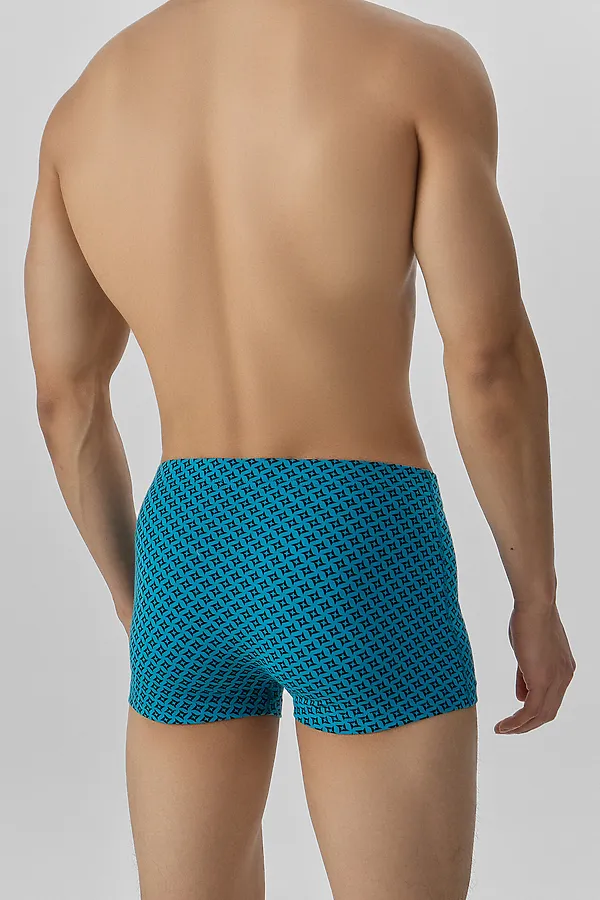 Трусы мужские MARK FORMELLE, узор на св.бирюзовом - фото 2