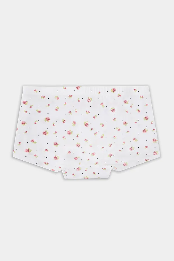 Трусы для девочек MARK FORMELLE, цветочки на белоснежном - фото 2