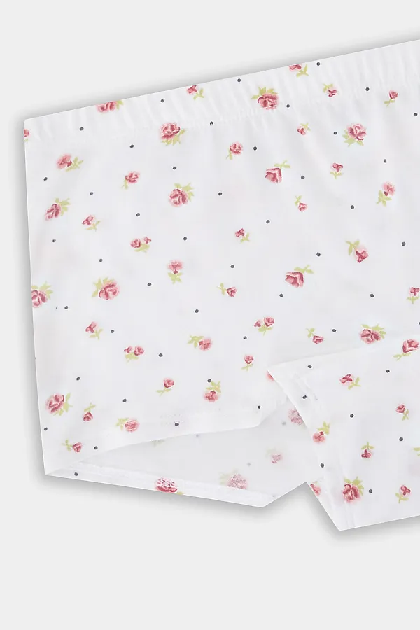 Трусы для девочек MARK FORMELLE, цветочки на белоснежном - фото 2