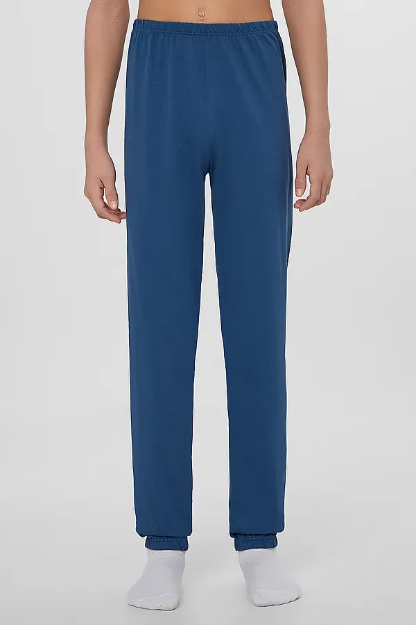 Комплект для мальчиков (джемпер, брюки) MARK FORMELLE, серо -голубой +синий +печать - фото 2