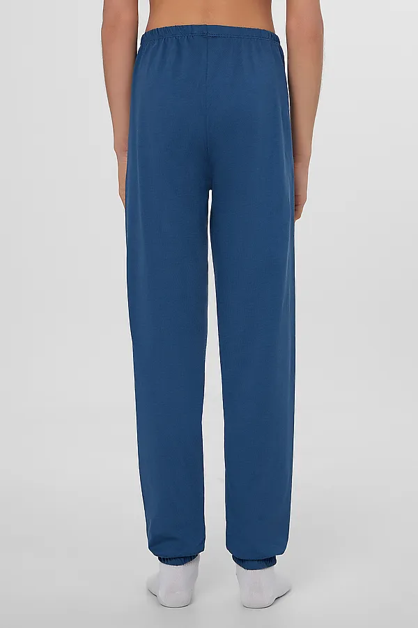 Комплект для мальчиков (джемпер, брюки) MARK FORMELLE, серо -голубой +синий +печать - фото 2