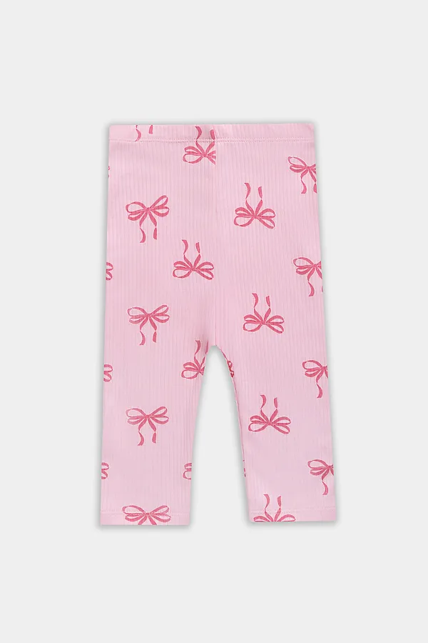 Ползунки детские (2шт.) MARK FORMELLE, сердечки на молочном +бантики на розовой сказке - фото 2