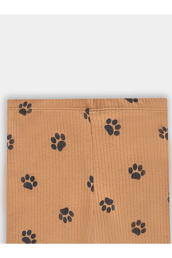 Комплект детский (боди, ползунки) MARK FORMELLE, лапки на охре - фото 2