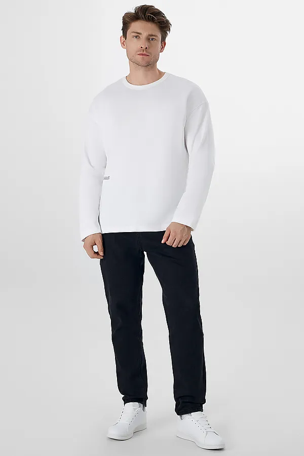 Брюки джинсовые мужские  (осенне-зимний ассортимент) MARK FORMELLE, черный - фото 2