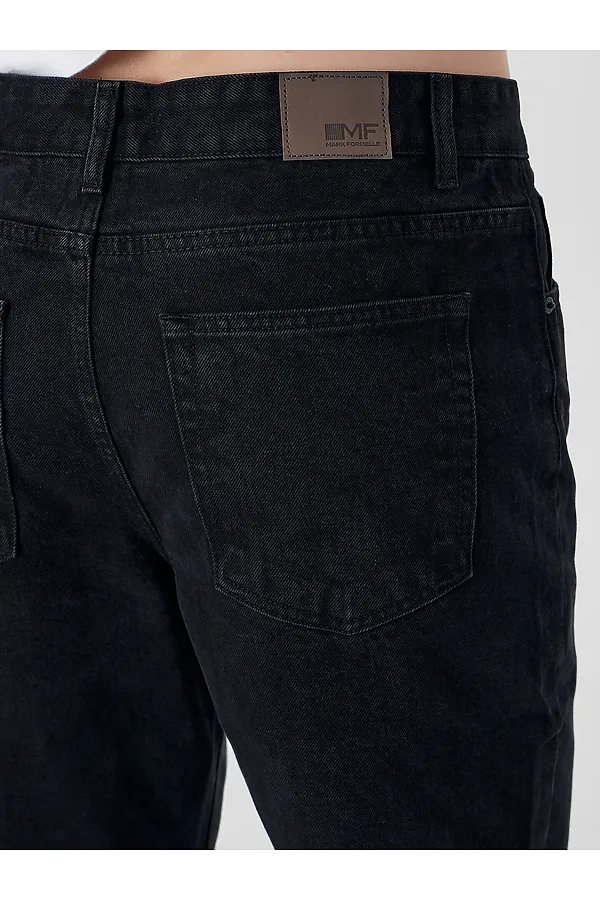 Брюки джинсовые мужские  (осенне-зимний ассортимент) MARK FORMELLE, черный - фото 2