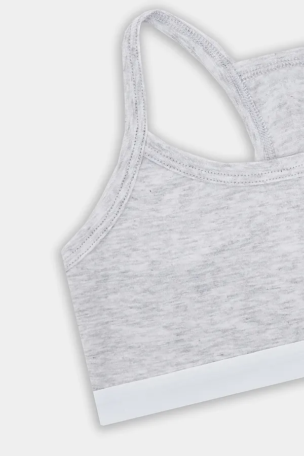 Топ для девочек MARK FORMELLE, серый меланж 4306-а - фото 2