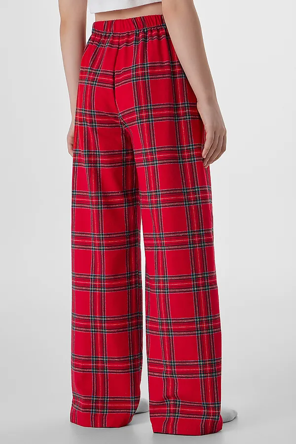 Комплект для девочек (рубашка, брюки) MARK FORMELLE, клетка на красном - фото 2