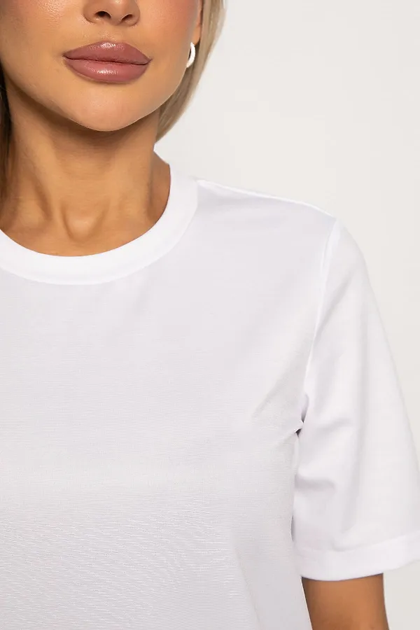 Футболка базовая LADY TAIGA, белая - фото 2