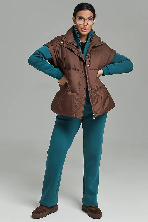 Костюм с брюками 74722 НАТАЛИ, морская волна - фото 2