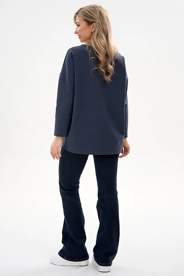 Лонгслив life дл/р НАТАЛИ, графит - фото 2