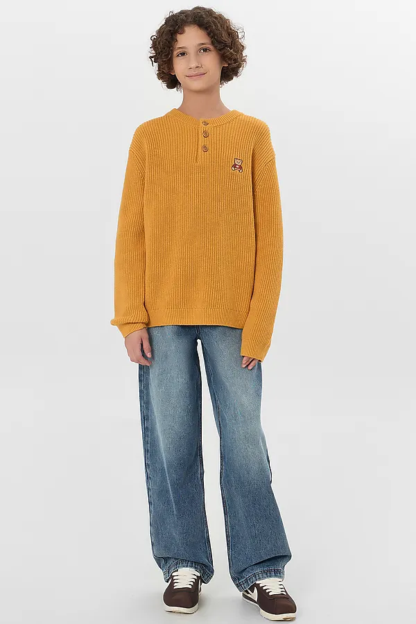 Джемпер для мальчиков MARK FORMELLE, охра - фото 2