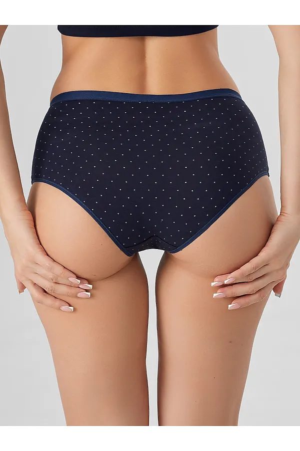 Трусы женские MARK FORMELLE, горошек на т.синем - фото 2