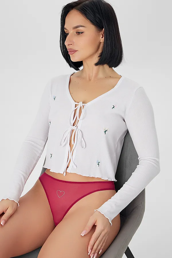 Трусы женские MARK FORMELLE, бордовый - фото 2