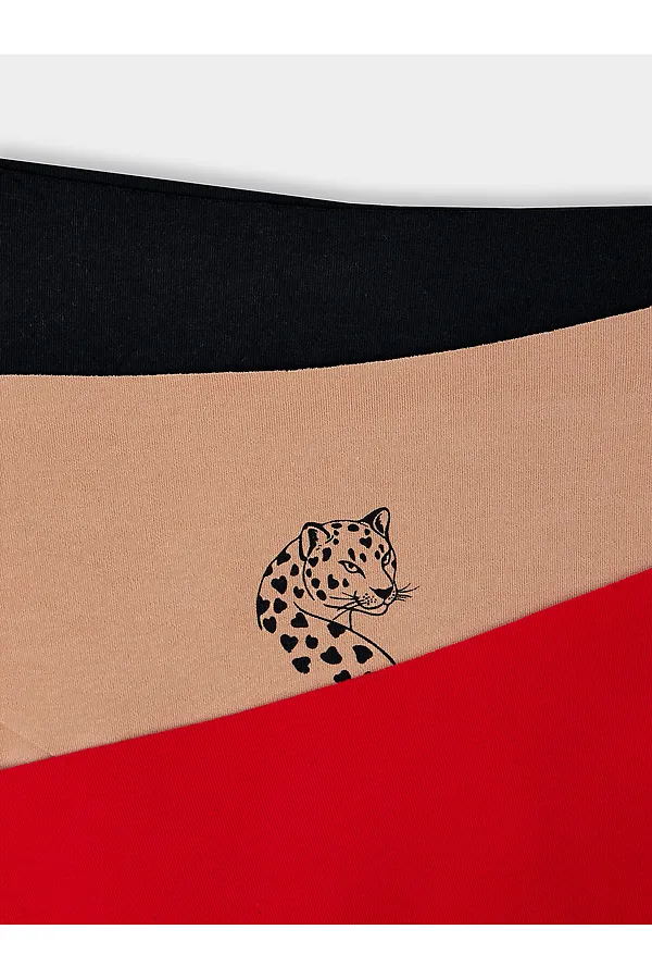 Трусы женские (3шт.) MARK FORMELLE, телесный +печать - фото 2