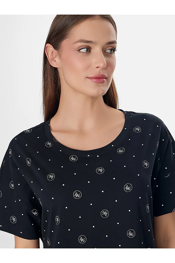 Сорочка ночная женская MARK FORMELLE, mf на черном - фото 2