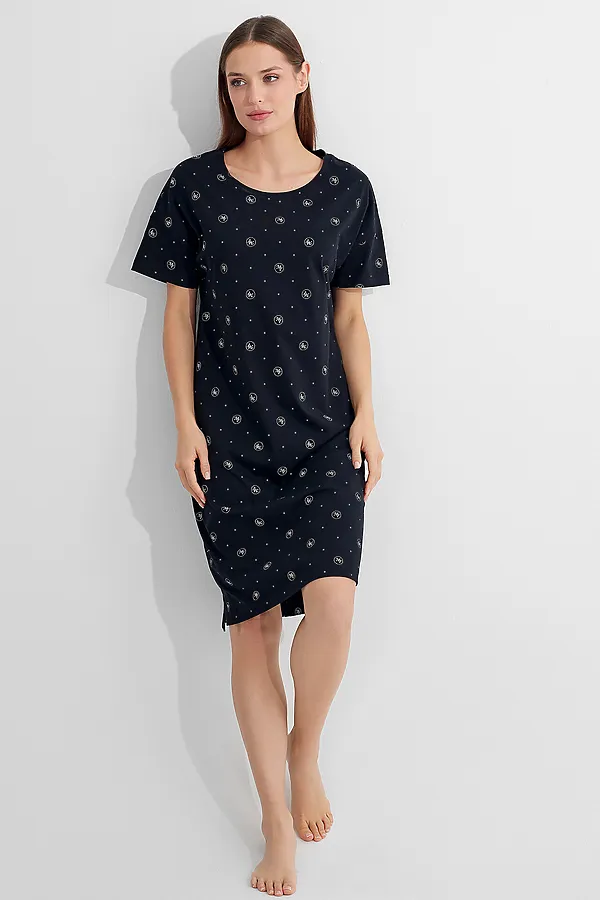 Сорочка ночная женская MARK FORMELLE, mf на черном - фото 2