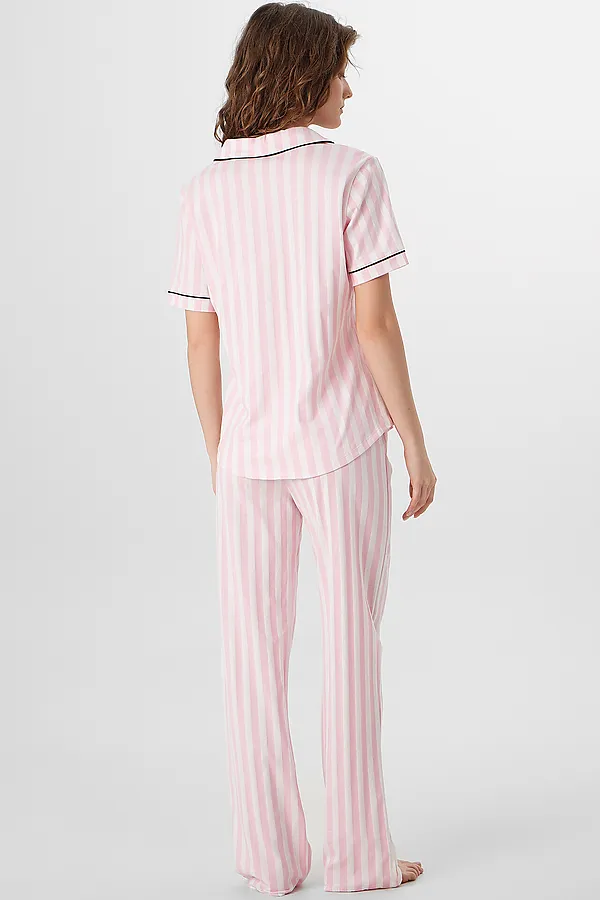 Костюм женский (жакет, брюки) MARK FORMELLE, розовая полоска - фото 2