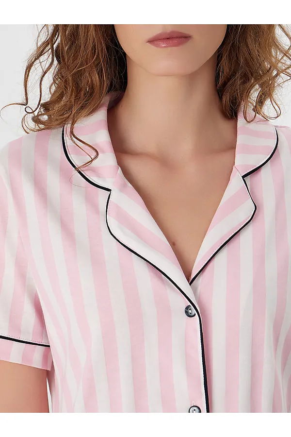 Костюм женский (жакет, брюки) MARK FORMELLE, розовая полоска - фото 2