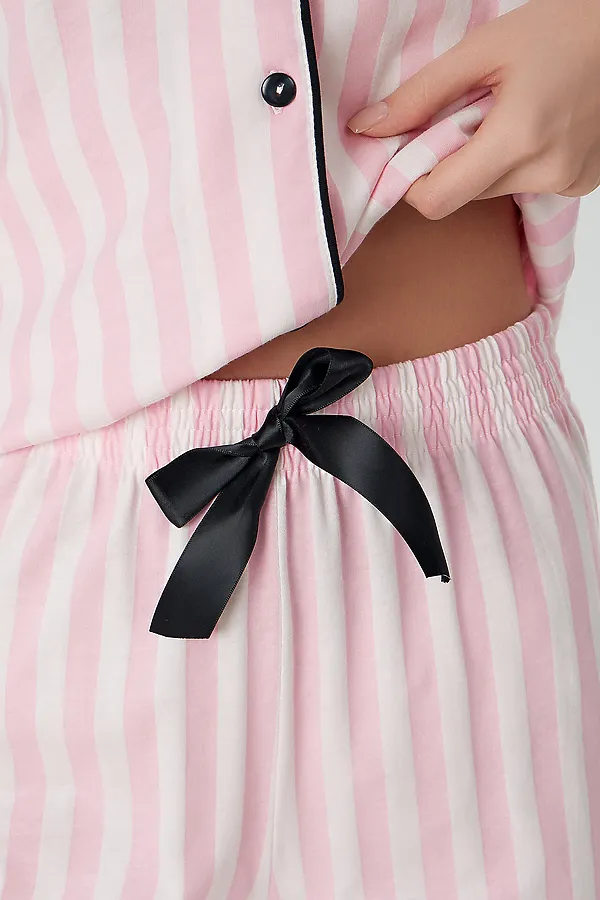 Костюм женский (жакет, брюки) MARK FORMELLE, розовая полоска - фото 2