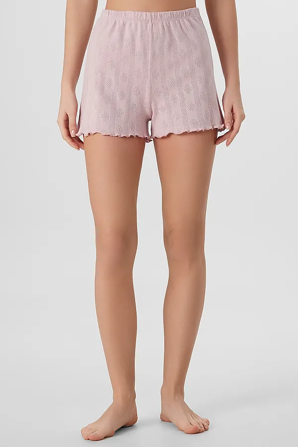 Комплект женский (джемпер, шорты) MARK FORMELLE, пыльно -розовый - фото 2