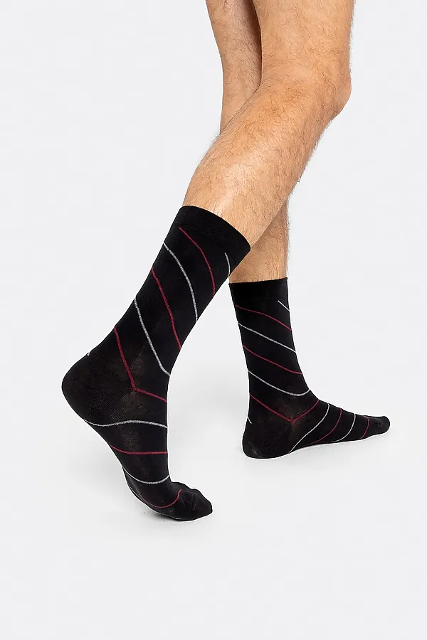 Носки мужские MARK FORMELLE, черный - фото 2