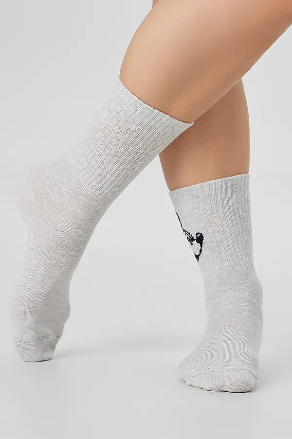 Носки женские MARK FORMELLE, св.серый меланж - фото 2