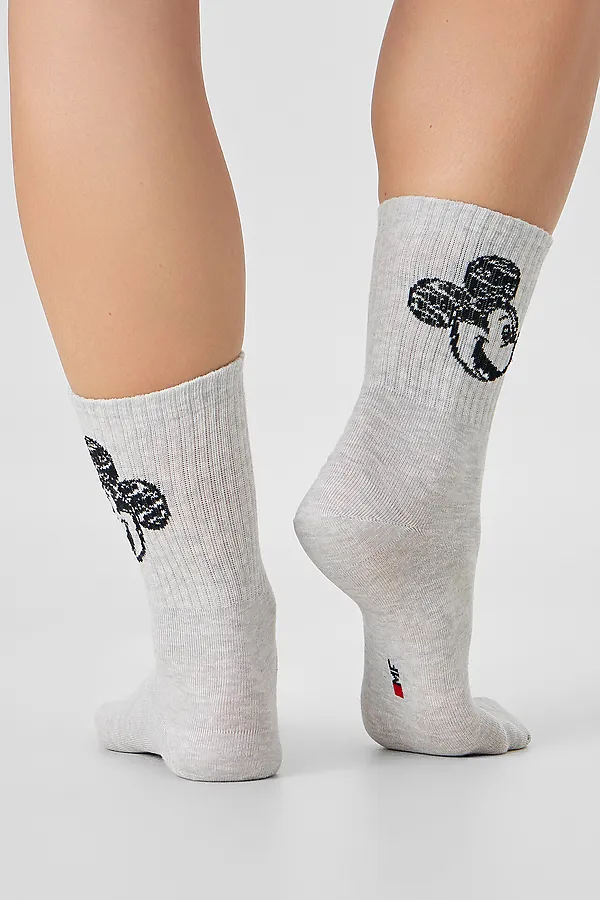 Носки женские MARK FORMELLE, св.серый меланж - фото 2