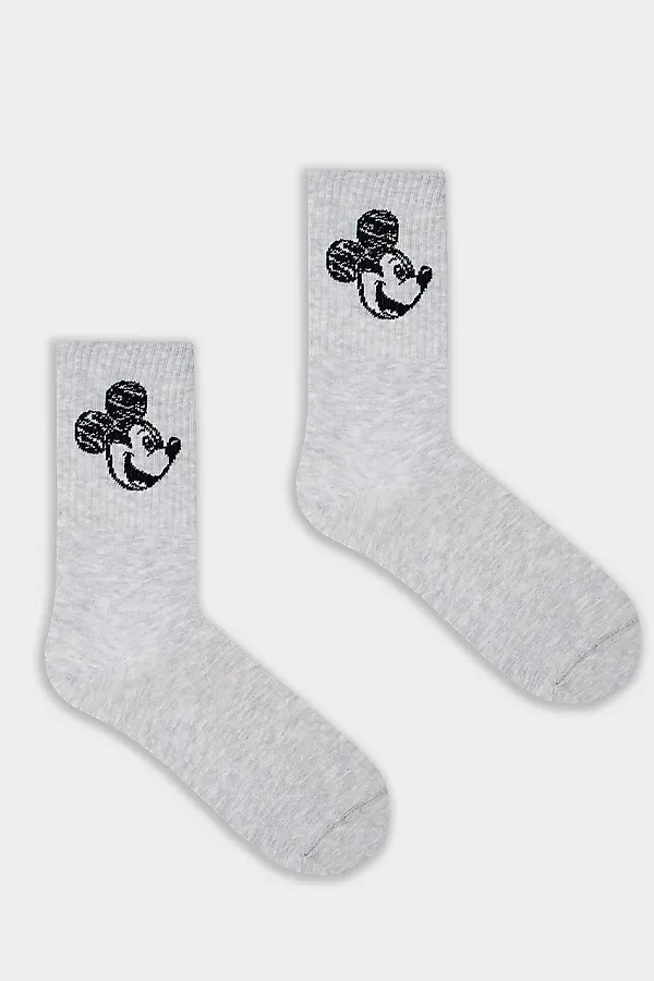 Носки женские MARK FORMELLE, св.серый меланж - фото 2
